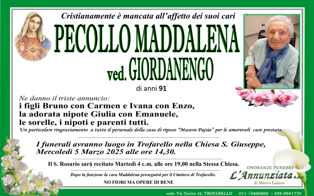 Maddalena Pecollo