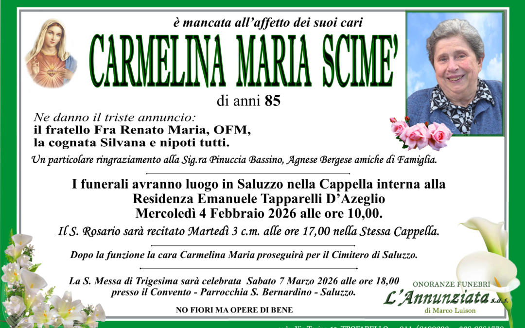 Carmelina Maria Scimè